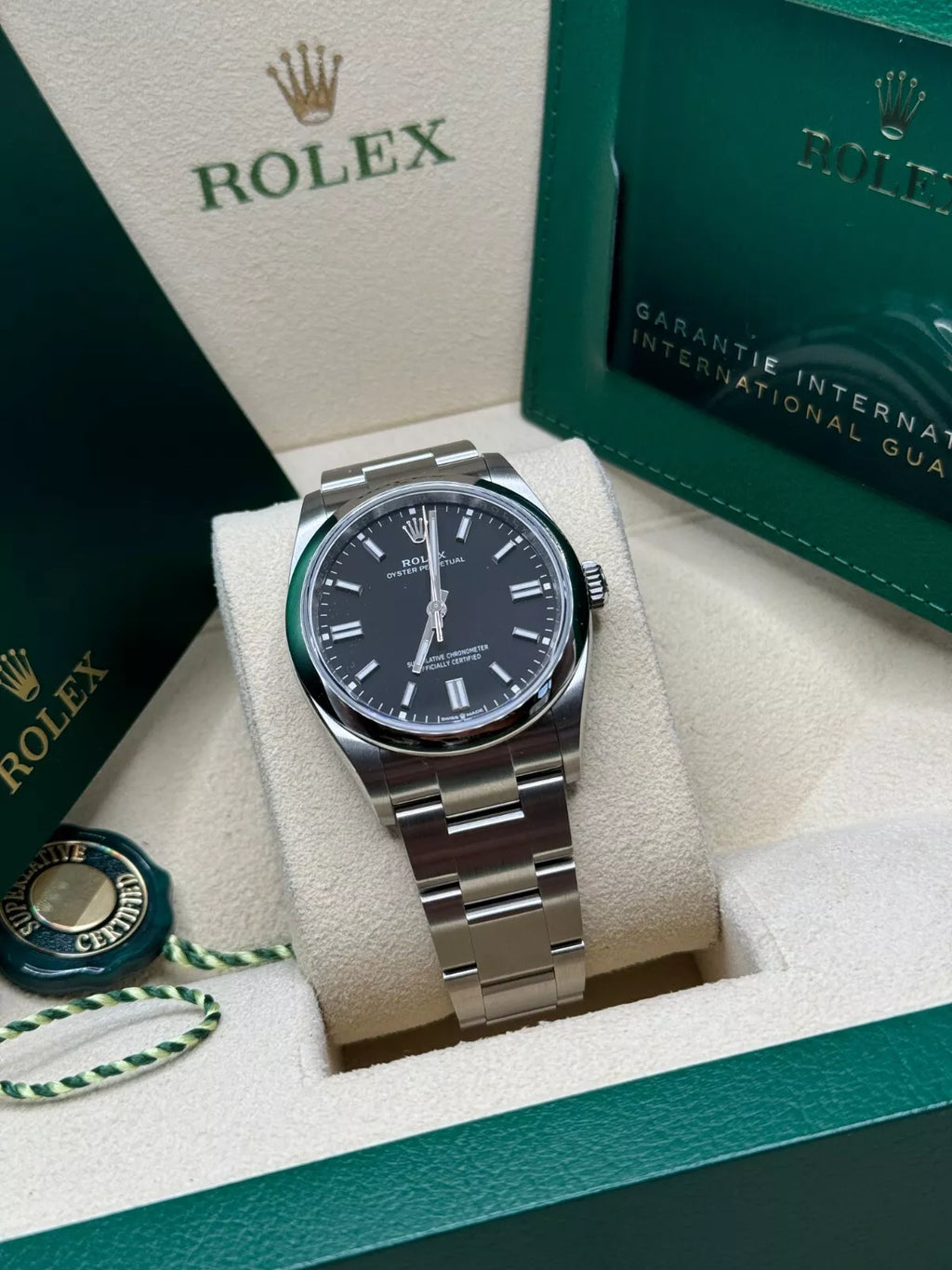 【1:1 Super Clone】 Oyster Perpetual 36mm 126000-0014 Black Dial Oyster Stainless Steel Bracelet