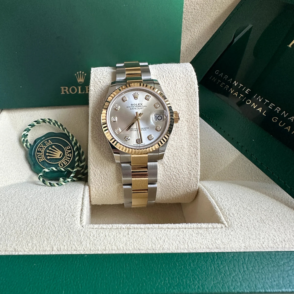 【1:1 Super Clone】 Datejust m278273-0019/0020 31mm Silver Dial Stainless Steel and Yellow Gold Oyster Watch
