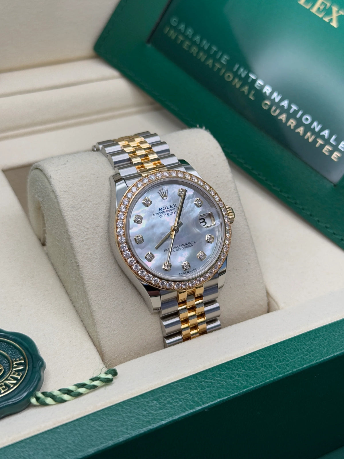 【1:1 Super Clone】 Datejust m278383-0027/0028 31mm Mother of Pearl Dial Oyster Bracelet