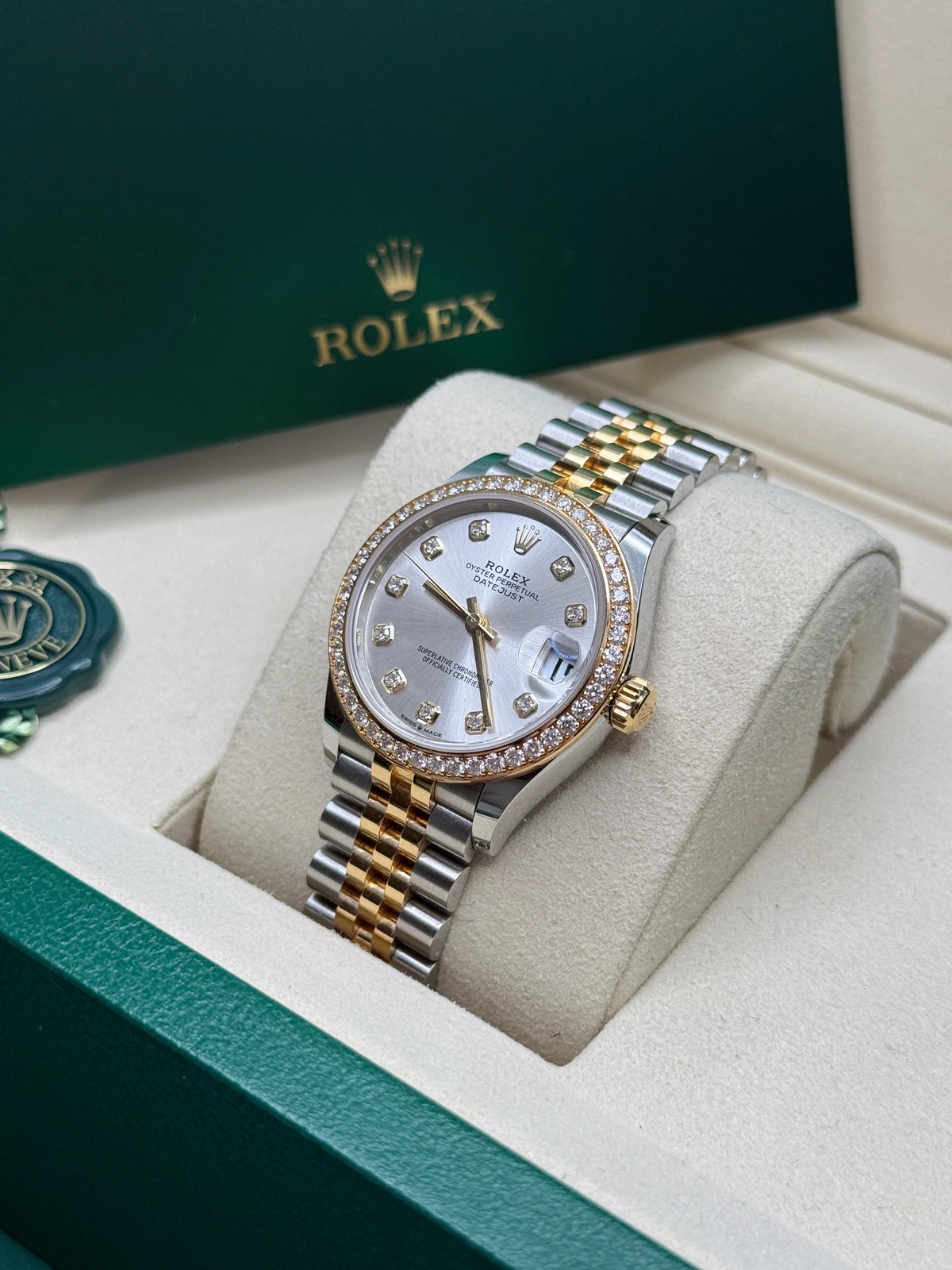 【1:1 Super Clone】 Datejust m278383RBR-0019/0020 31mm Silver Dial Oyster Bracelet