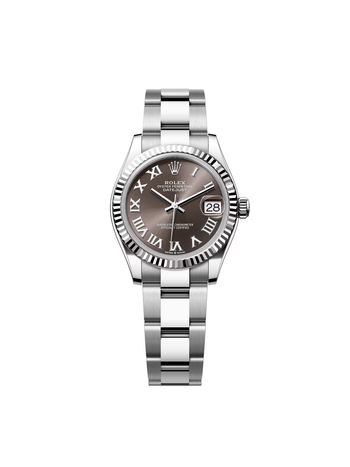 【1:1 Super Clone】 Datejust m278274-0021/0022 Dark Grey Roman 31mm Dial Oyster Watch