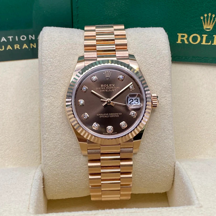 【1:1 Super Clone】 Datejust m278275-0010 Chocolate 31mm Dial