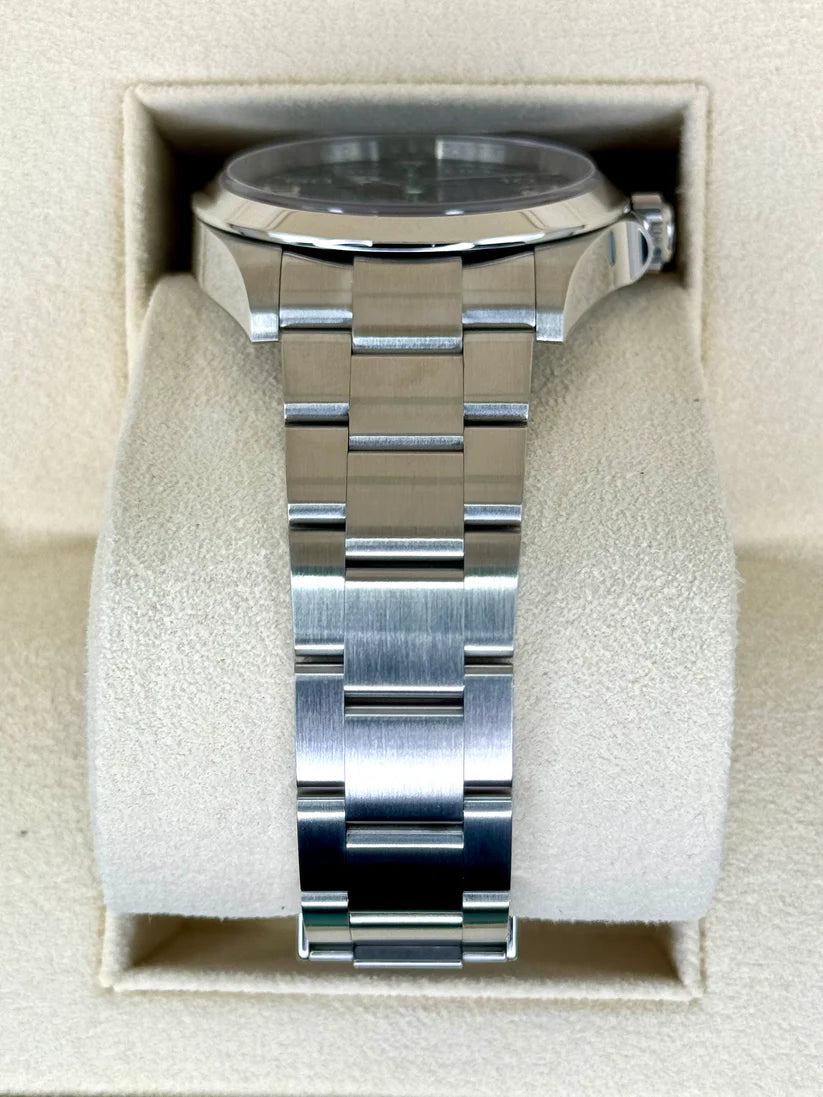【1:1 Super Clone】  Oyster Perpetual Air King Black Dial Steel Mens Watch 126900 Box Card