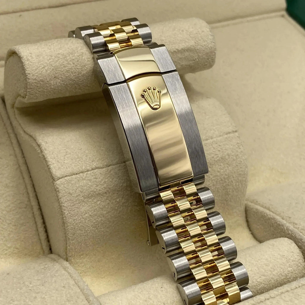 【1:1 Super Clone】 Datejust 41mm 126303 White MOP Diamond Jubilee Steel and Yellow Gold