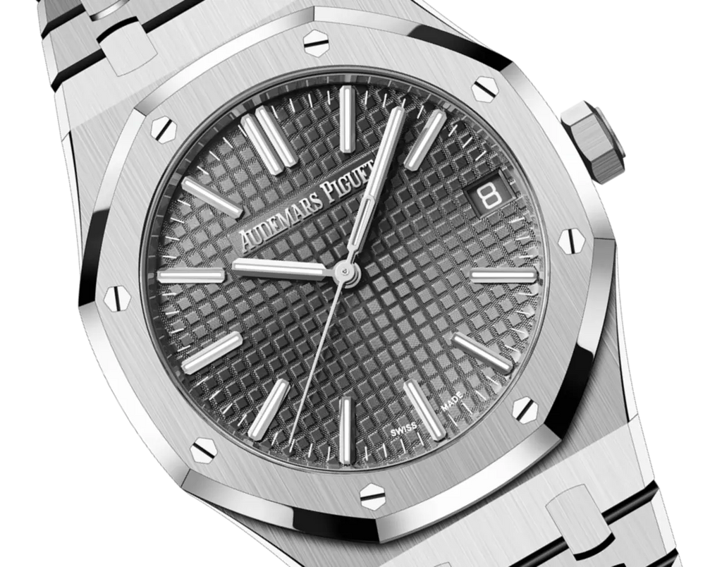 【1:1 Super Clone】A&P ROYAL OAK Grey Dial 41mm
