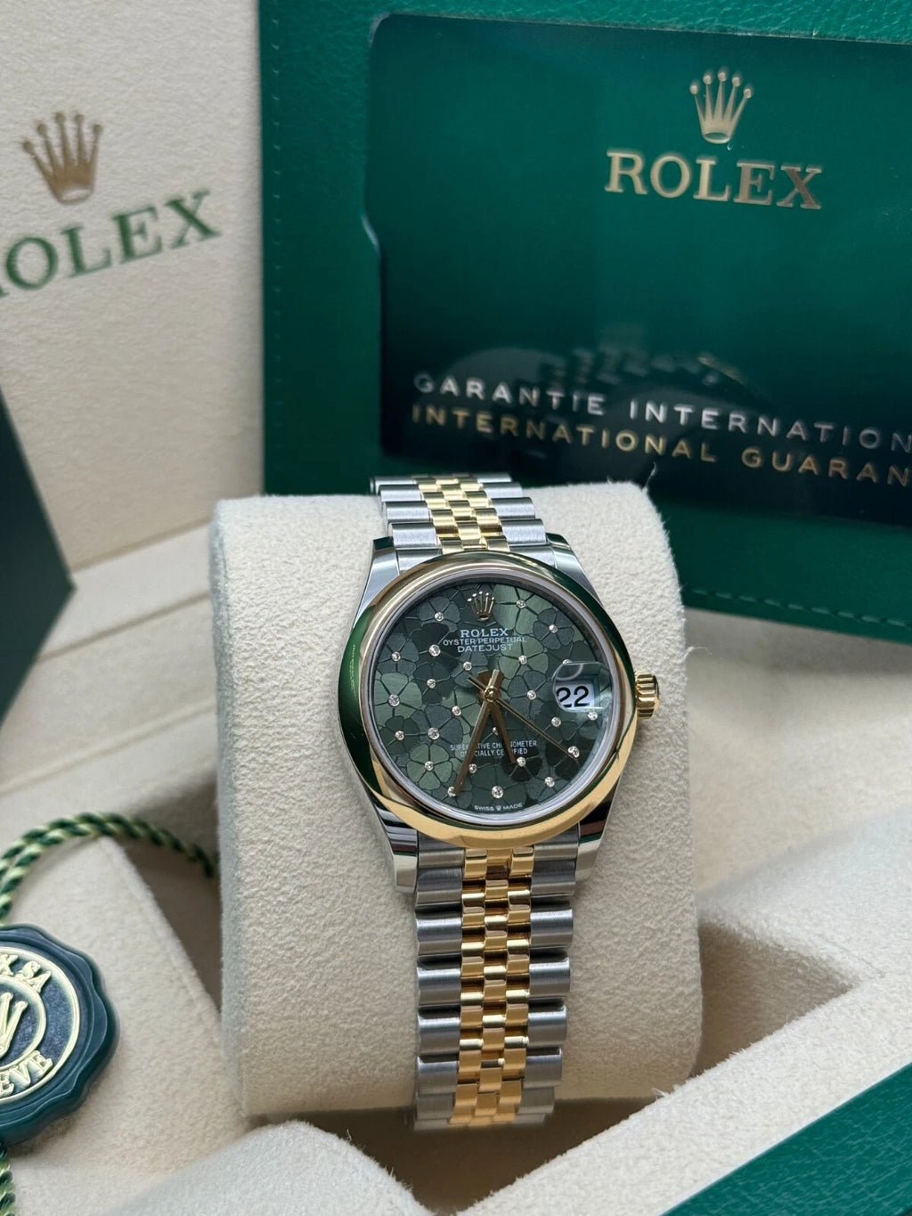 【1:1 Super Clone】 Datejust m278243-0031/0032 31mm Green Dial watch