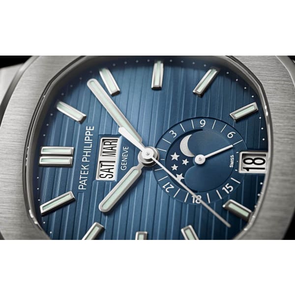 【1:1 Super Clone】Patek Philippe Nautilus Steel 5726-1A-014 with Black Gradated dial