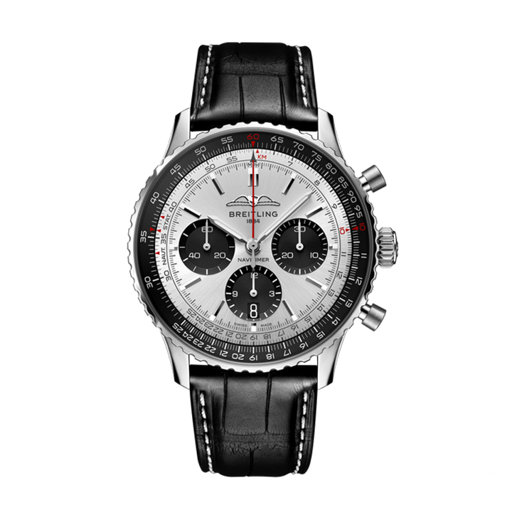 【1:1 Super Clone】Breitling AB0138241G1P1 Navitimer B01 Silver Dial