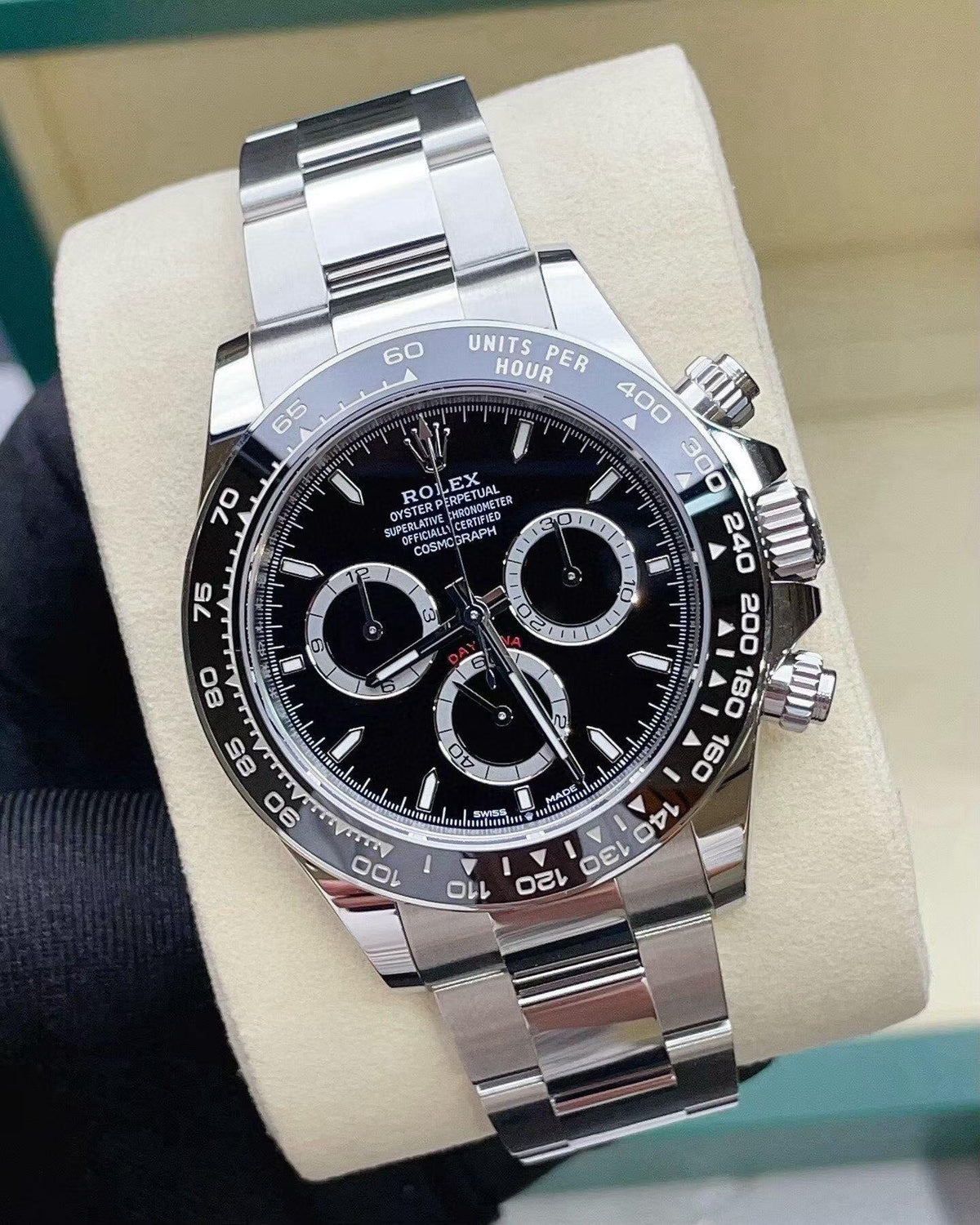 Daytona PANDA Black Dial 40mm m116500LN-0002
