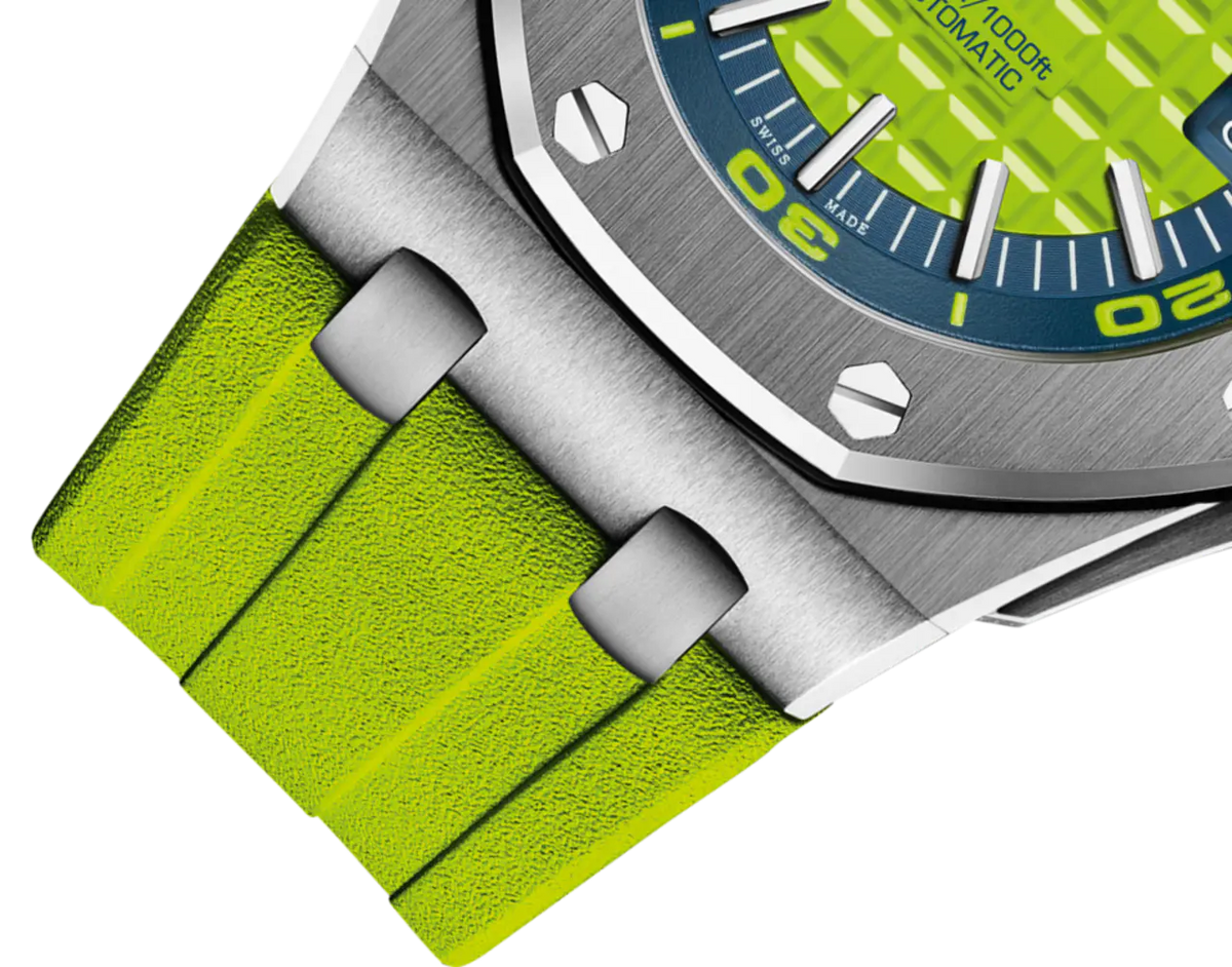 【1:1 Super Clone】A&P OFFSHORE DIVER Green Dial 42mm