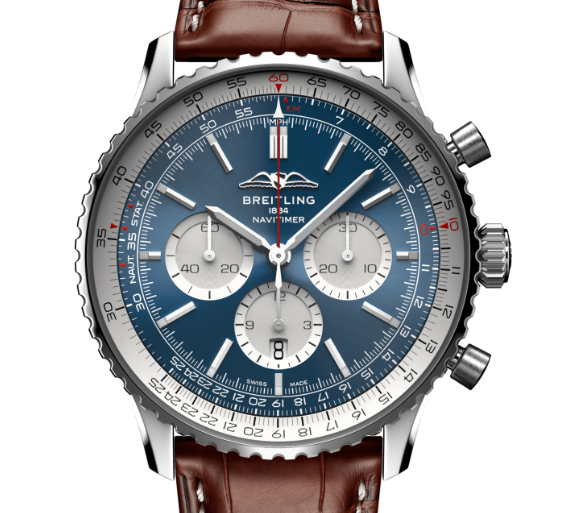 【1:1 Super Clone】Breitling AB0137211C1P1 Navitimer B01 Blue Dial