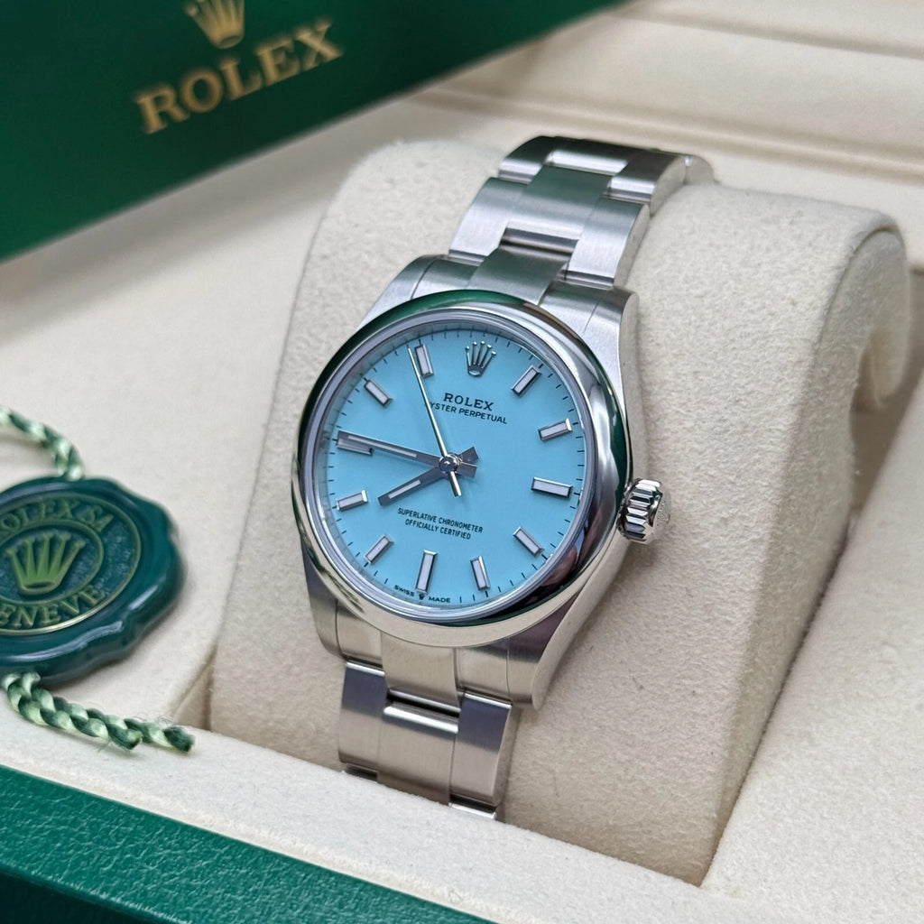 【1:1 Super Clone】 Oyster Perpetual 31mm 277200-0007 Turquoise Dial Oyster Bracelet Watch