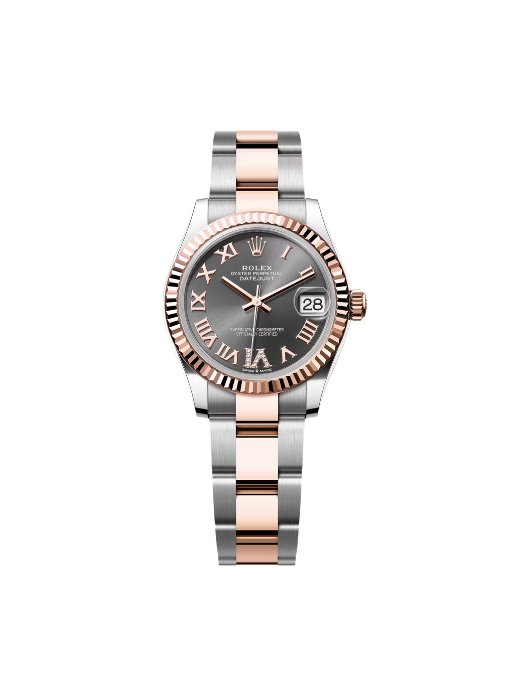 【1:1 Super Clone】 Datejust m278271-0029/0030 Slate 31mm Dial Oyster Bracelet Watch