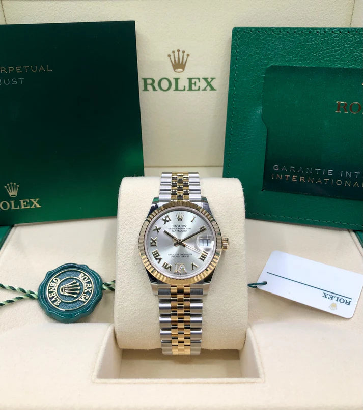 【1:1 Super Clone】 Datejust m278273-0003/0004 31mm Silver Dial Stainless Steel and Yellow Gold Oyster Watch