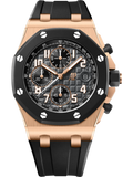【1:1 Super Clone】A&P OFFSHORE Pink Gold Anthracite Grey Dial CHRONOGRAPH 42mm