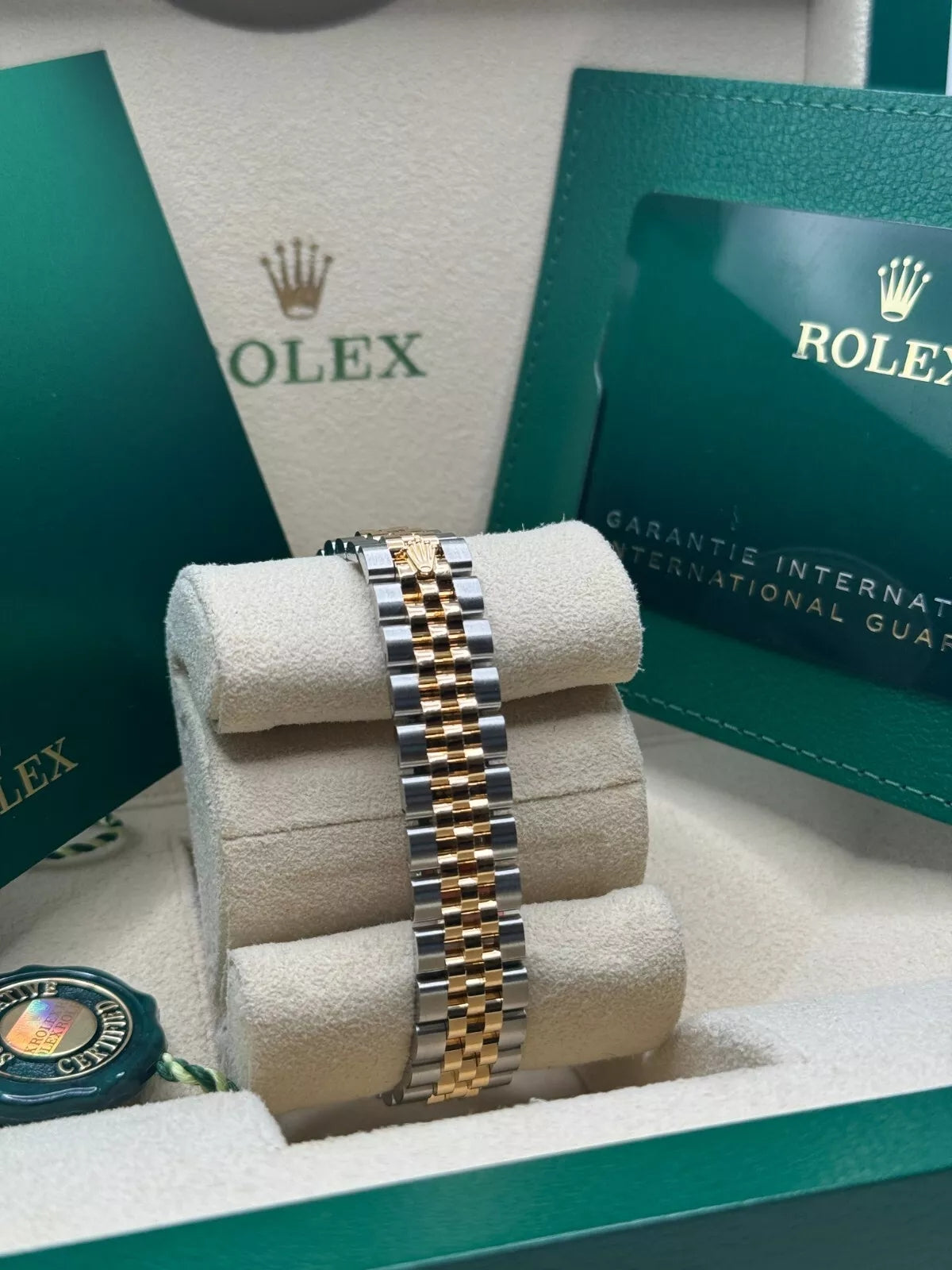 【1:1 Super Clone】 Lady-Datejust 28mm 279383RBR Champagne Dial Yellow Rolesor Oyster Bracelet