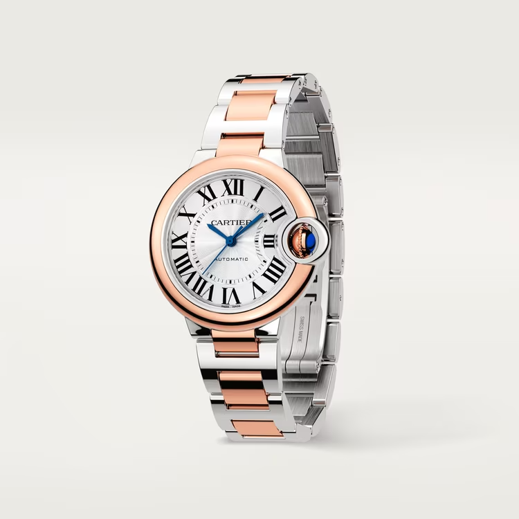 【1:1 Super Clone】BALLON BLEU Rose Gold Mix 33mm