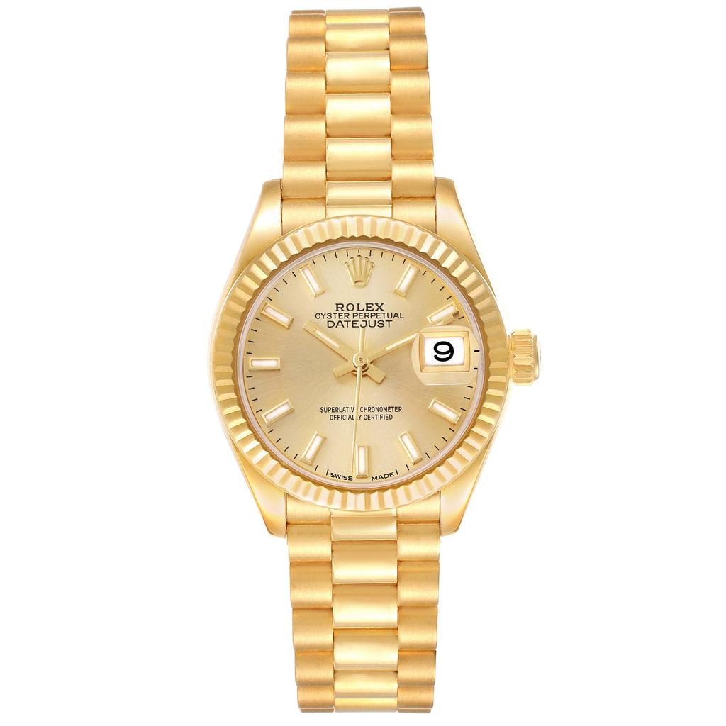 【1:1 Super Clone】 Lady-Datejust 28mm 279178 Champagne Dial