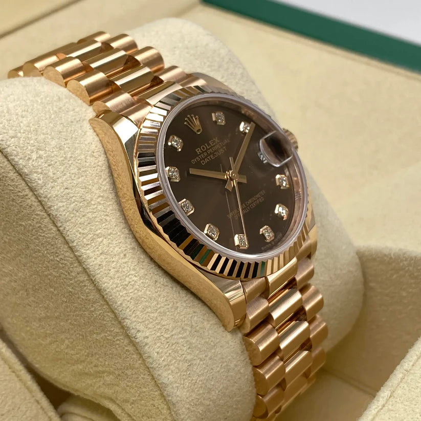 【1:1 Super Clone】 Datejust m278275-0010 Chocolate 31mm Dial