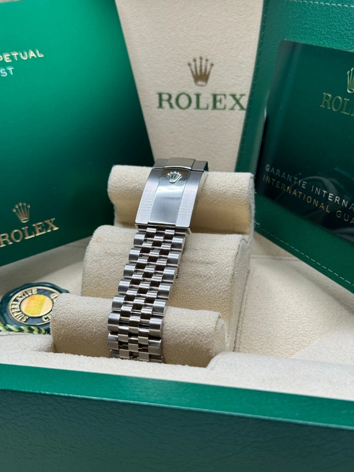 【1:1 Super Clone】  Datejust 41mm 126300 White Index Oyster Stainless Steel Watch