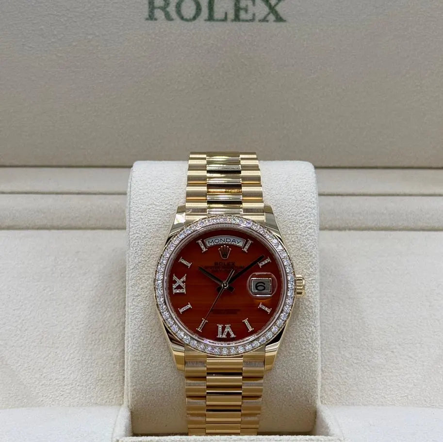 【1:1 Super Clone】  Day-Date M128348RBR-0049 36mm
