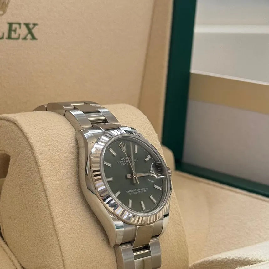 【1:1 Super Clone】 Datejust m278274-0017/0018 Green Dial 31mm Oyster Watch