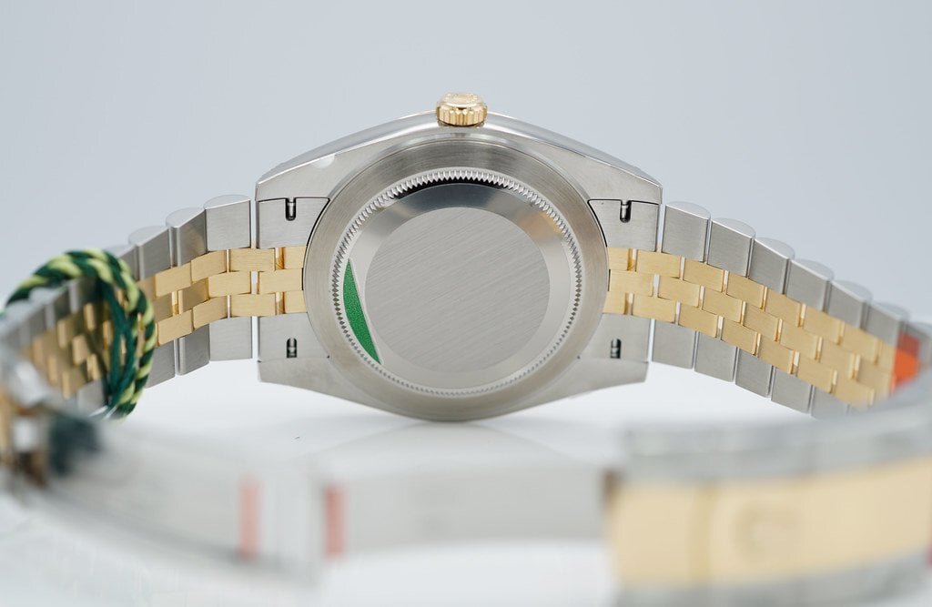 【1:1 Super Clone】  Datejust 41mm Swiss Replica Watch | Two Tone Jubilee Bracele Champagne Fluted Dial Ref 126333