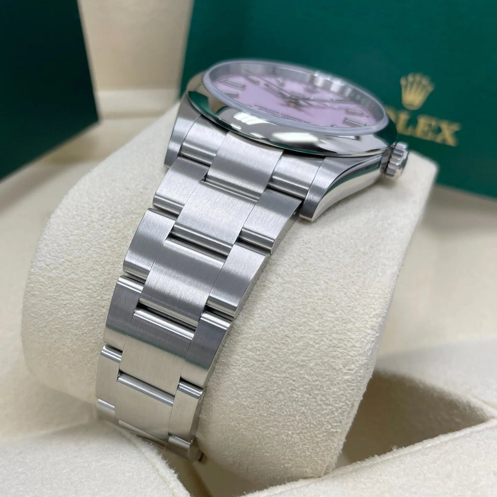 【1:1 Super Clone】 Oyster Perpetual 36mm 126000-0008 Candy Pink Dial Oyster Stainless Steel