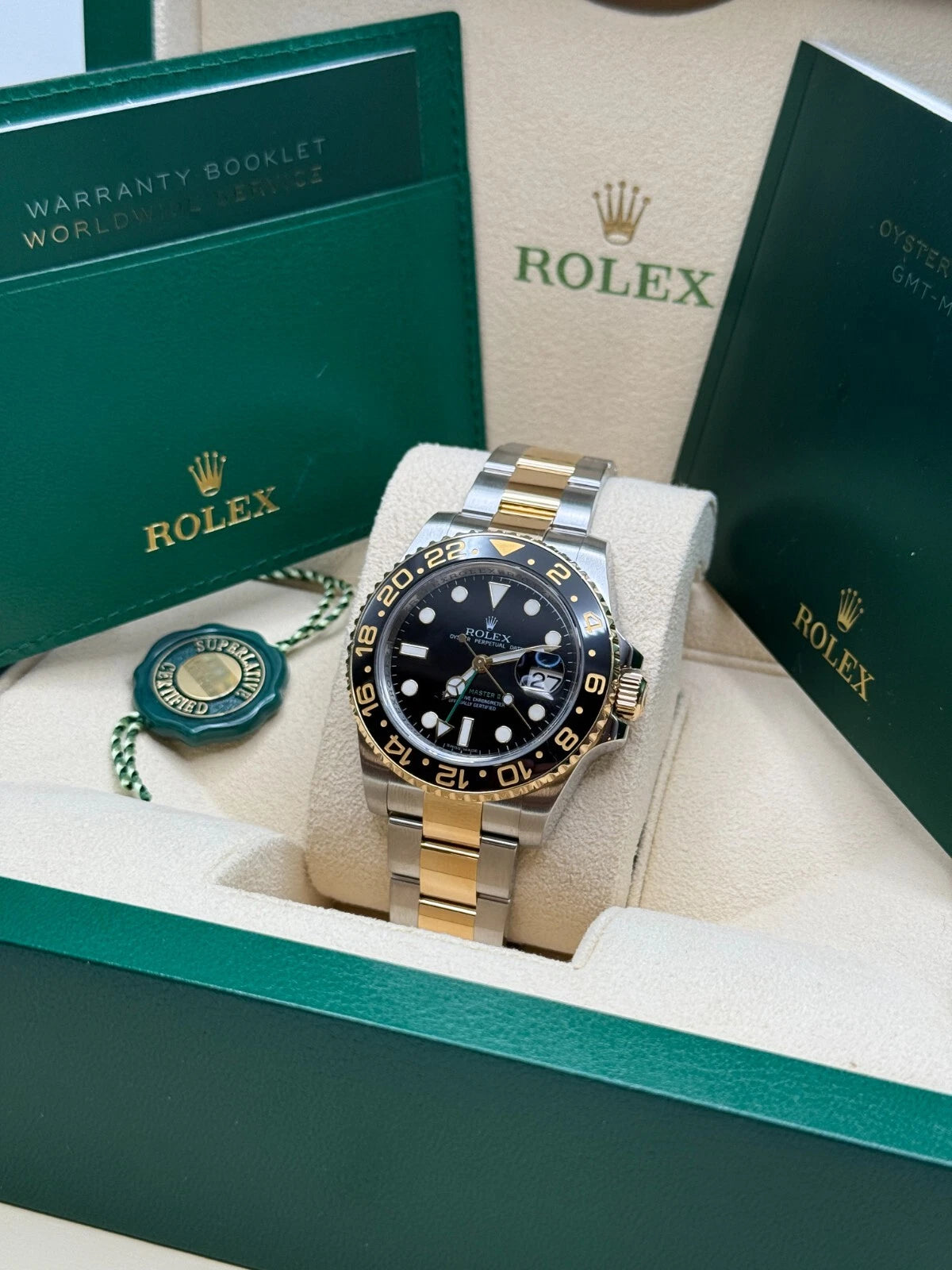 【1:1 Super Clone】Rolex GMT Master II 116713ln 40mm