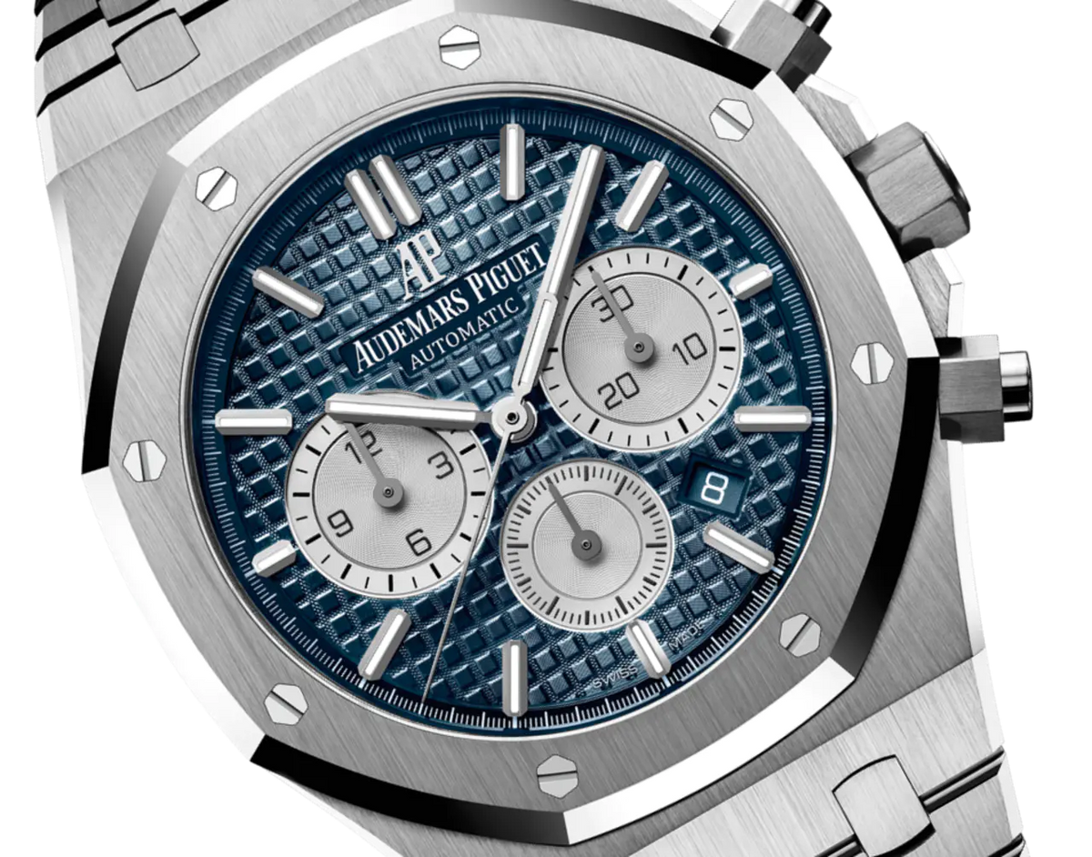 【1:1 Super Clone】A&P ROYAL OAK Blue Dial CHRONOGRAPH 41mm