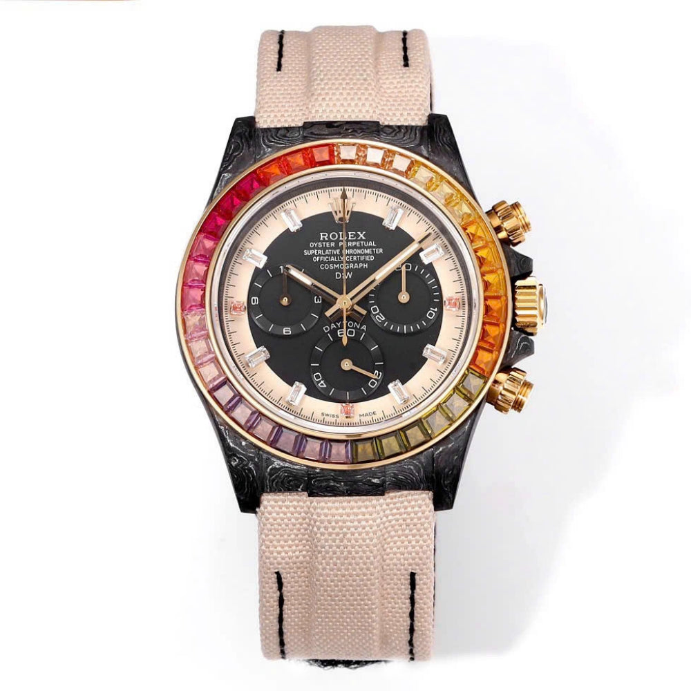 【1:1 Super Clone】Rolex Cosmograph Daytona Rainbow 116595RBOW 40mm Replica 1:1 – Top Quality Version