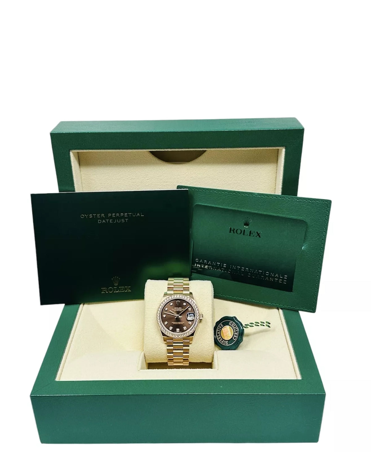 【1:1 Super Clone】 Datejust m278285RBR-0006 Chocolate Dial 31mm
