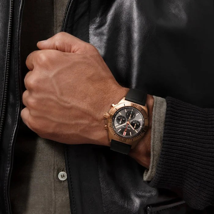 【1:1 Super Clone】Breitling Watch Chronomat B01 42 Anthracite Rubber