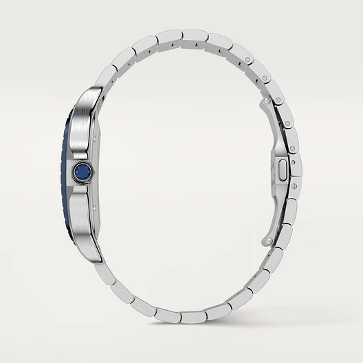 【1:1 Super Clone】SANTOS Blue PVD Bezel 39.8mm