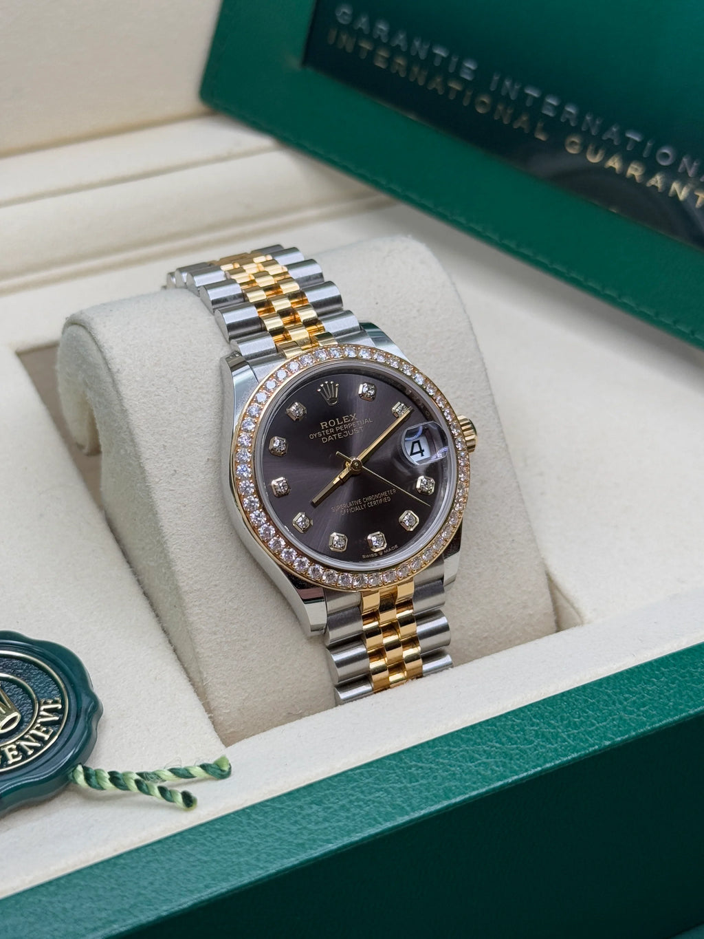 【1:1 Super Clone】 Datejust m278383RBR-0021/0022 31mm Dark Grey Dial Oyster Bracelet
