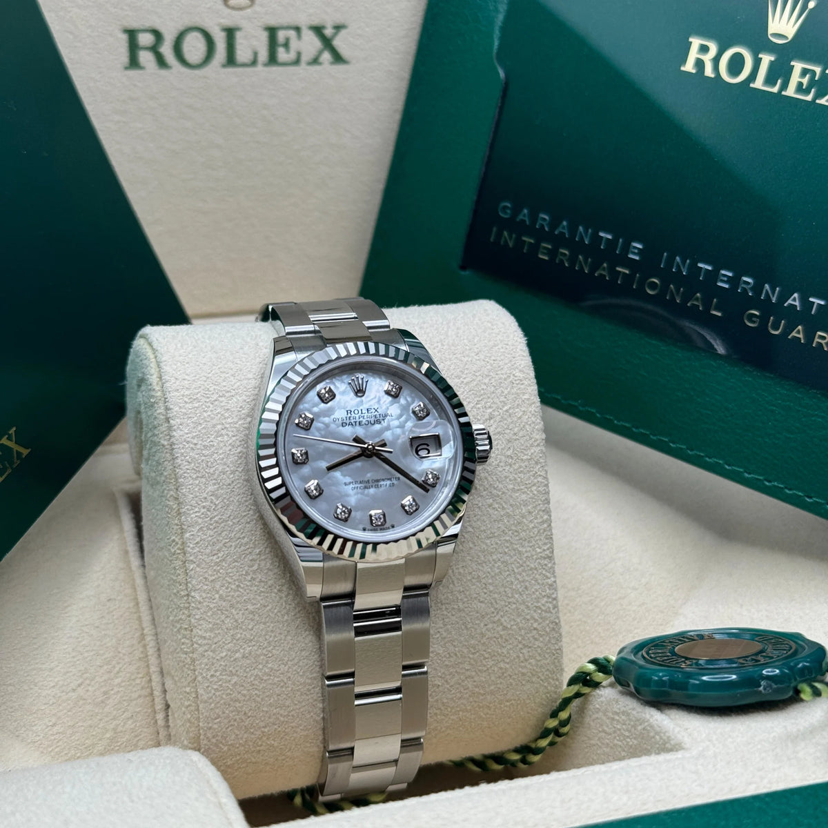 【1:1 Super Clone】 Lady-Datejust 28mm 279174 Mother Of Pearl Diamond Dial Oyster Bracelet