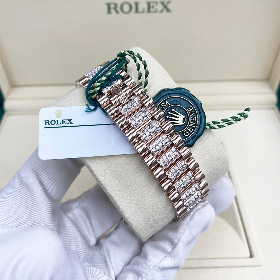 【1:1 Super Clone】  Day-Date M128345RBR-0043 36mm