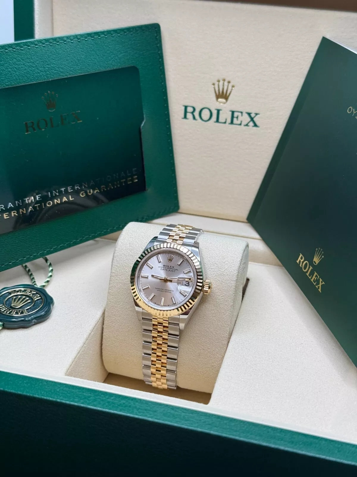 【1:1 Super Clone】 Lady-Datejust 28mm 279173 Silver Index Dial Oyster Bracelet