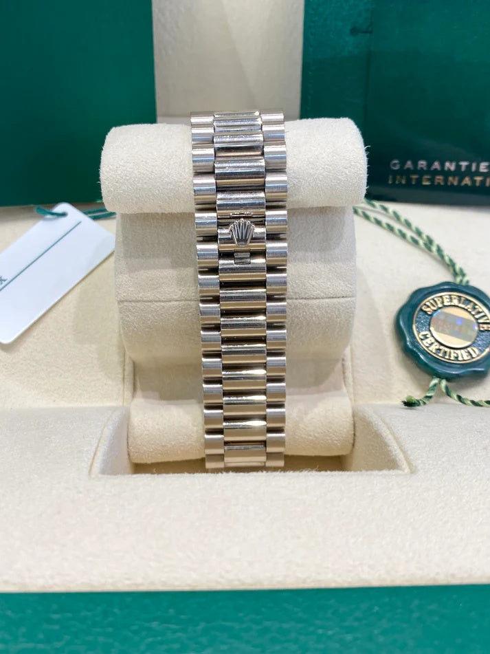 【1:1 Super Clone】  Day-Date 40mm Slate Diamonds Dial  228236-0013