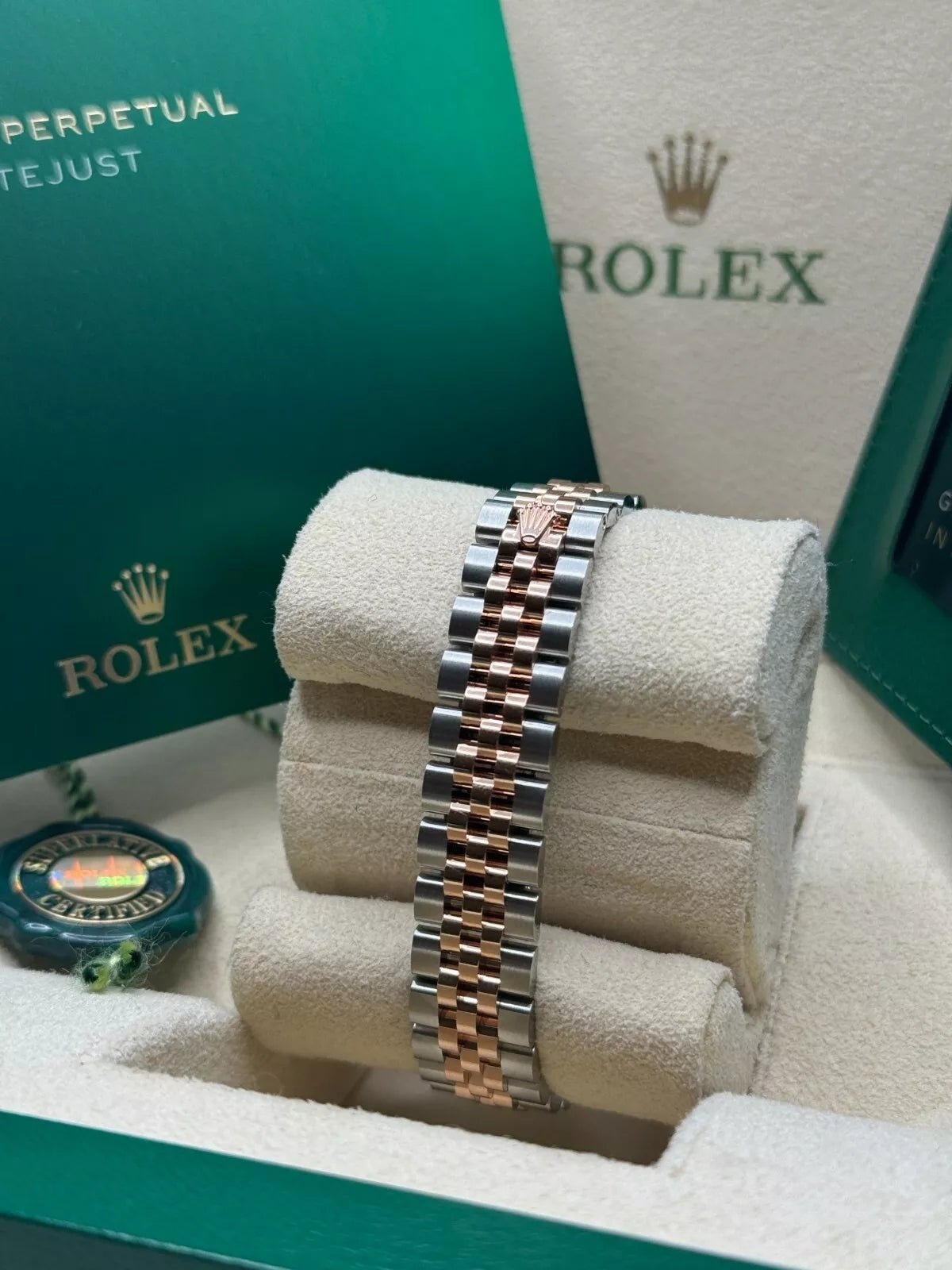 【1:1 Super Clone】 Lady-Datejust 28mm 279381RBR Chocolate Roman Dial Oyster Bracelet