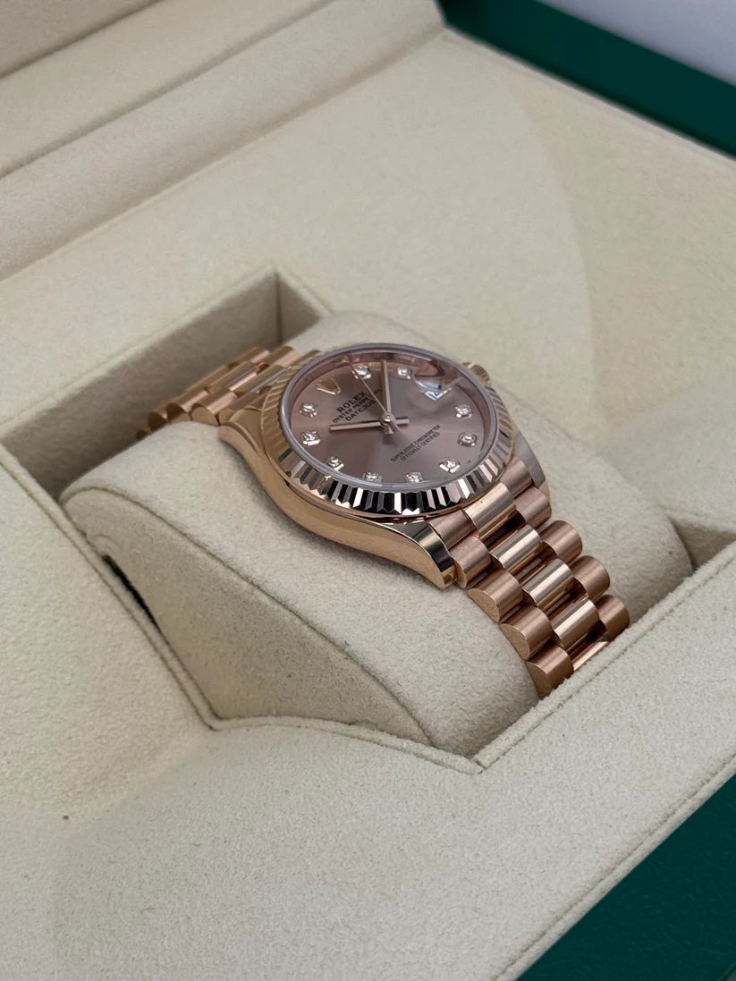 【1:1 Super Clone】 Datejust m278275-0031 Rosé Dial 31mm