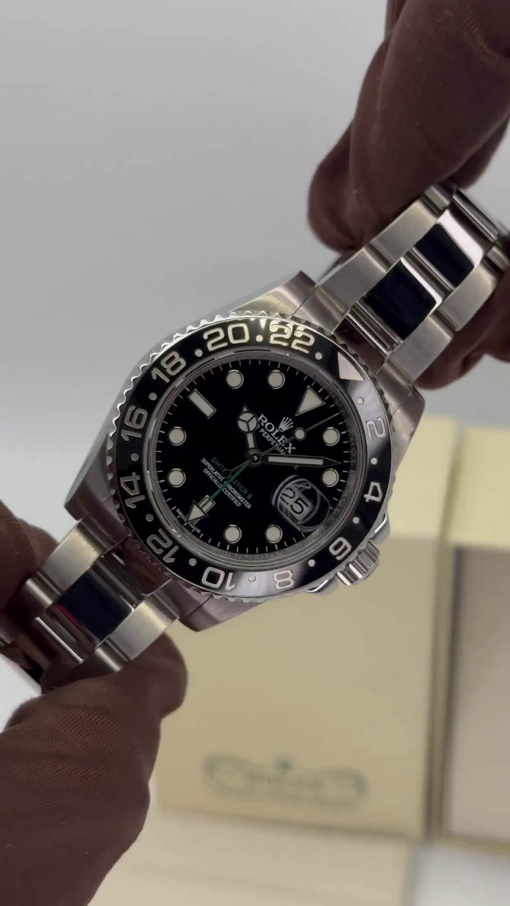 【1:1 Super Clone】Rolex GMT-Master II 116710LN 40mm
