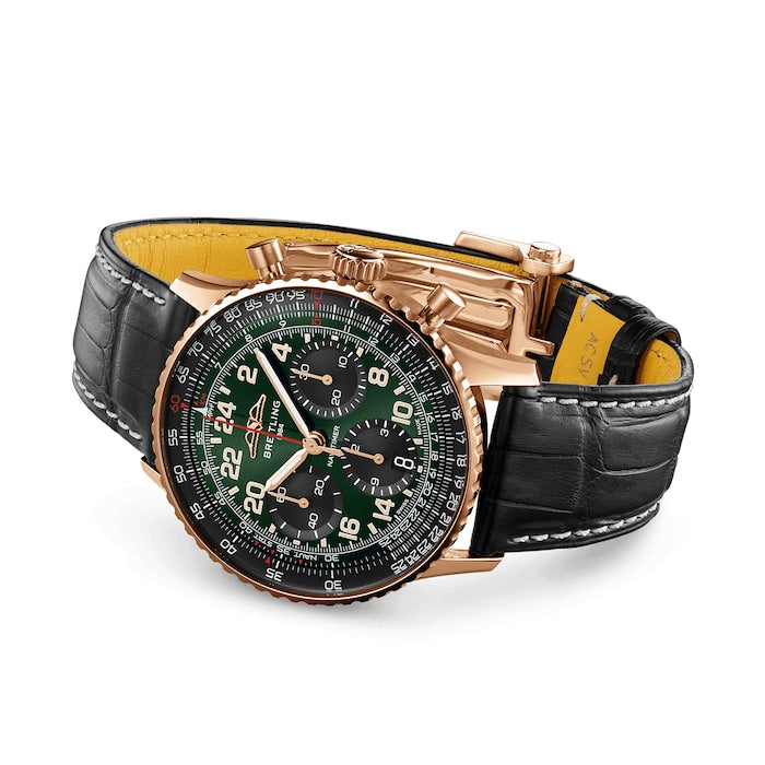 【1:1 Super Clone】Navitimer Cosmanaute 41mm Limited Edition Mens Watch Green
