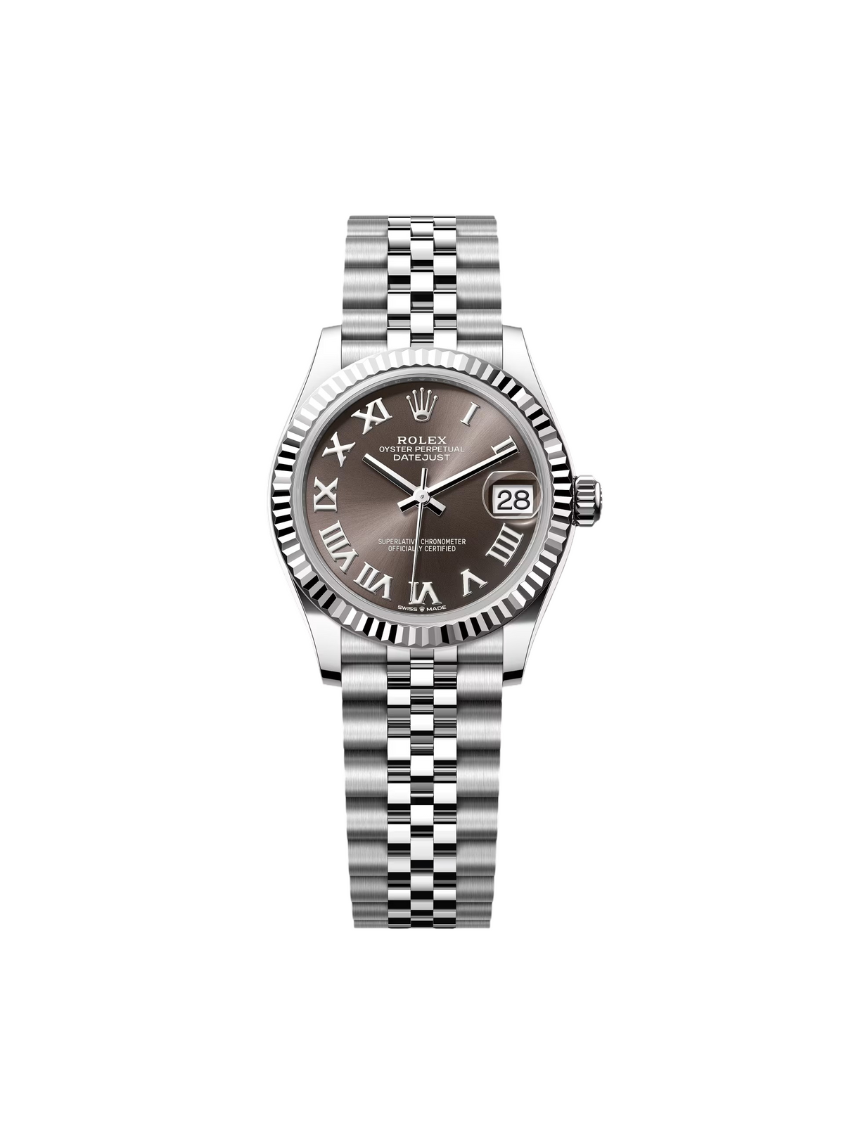 【1:1 Super Clone】 Datejust m278274-0021/0022 Dark Grey Roman 31mm Dial Oyster Watch