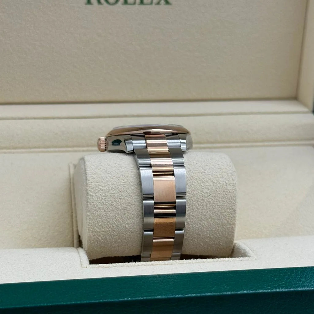【1:1 Super Clone】 Datejust m278241-0031/0032 31mm  Silver Floral Motif Dial Oyster Bracelet Watch