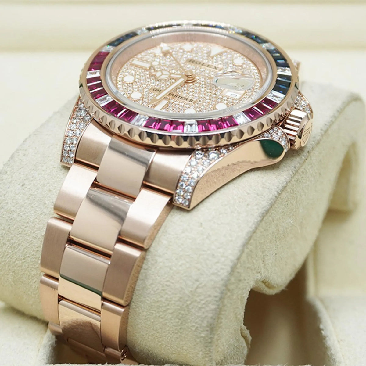 【1:1 Super Clone】 GMT-Master II 40mm 126755SARU-PAVE