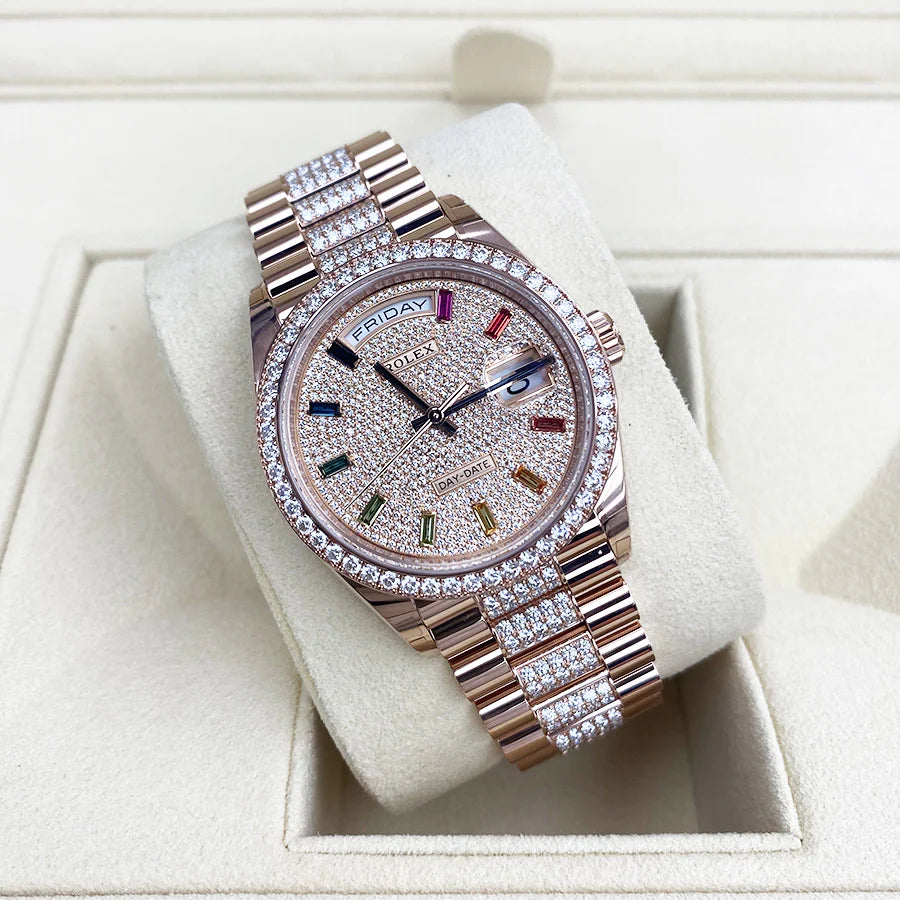 【1:1 Super Clone】  Day-Date M128345RBR-0043 36mm
