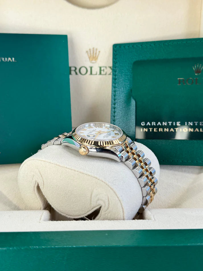 【1:1 Super Clone】 Datejust m278273-0001/0002 31mm White Dial Stainless Steel and Yellow Gold Oyster Watch