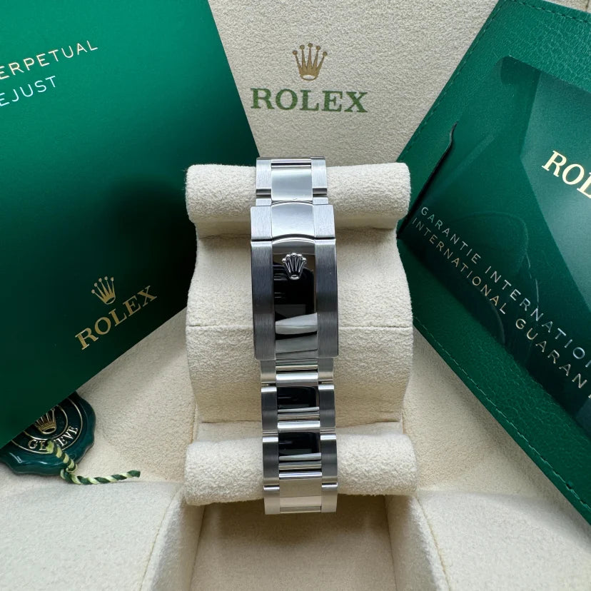 【1:1 Super Clone】 Datejust 41mm 126300 Black Index Oyster 41mm Stainless Steel Watch