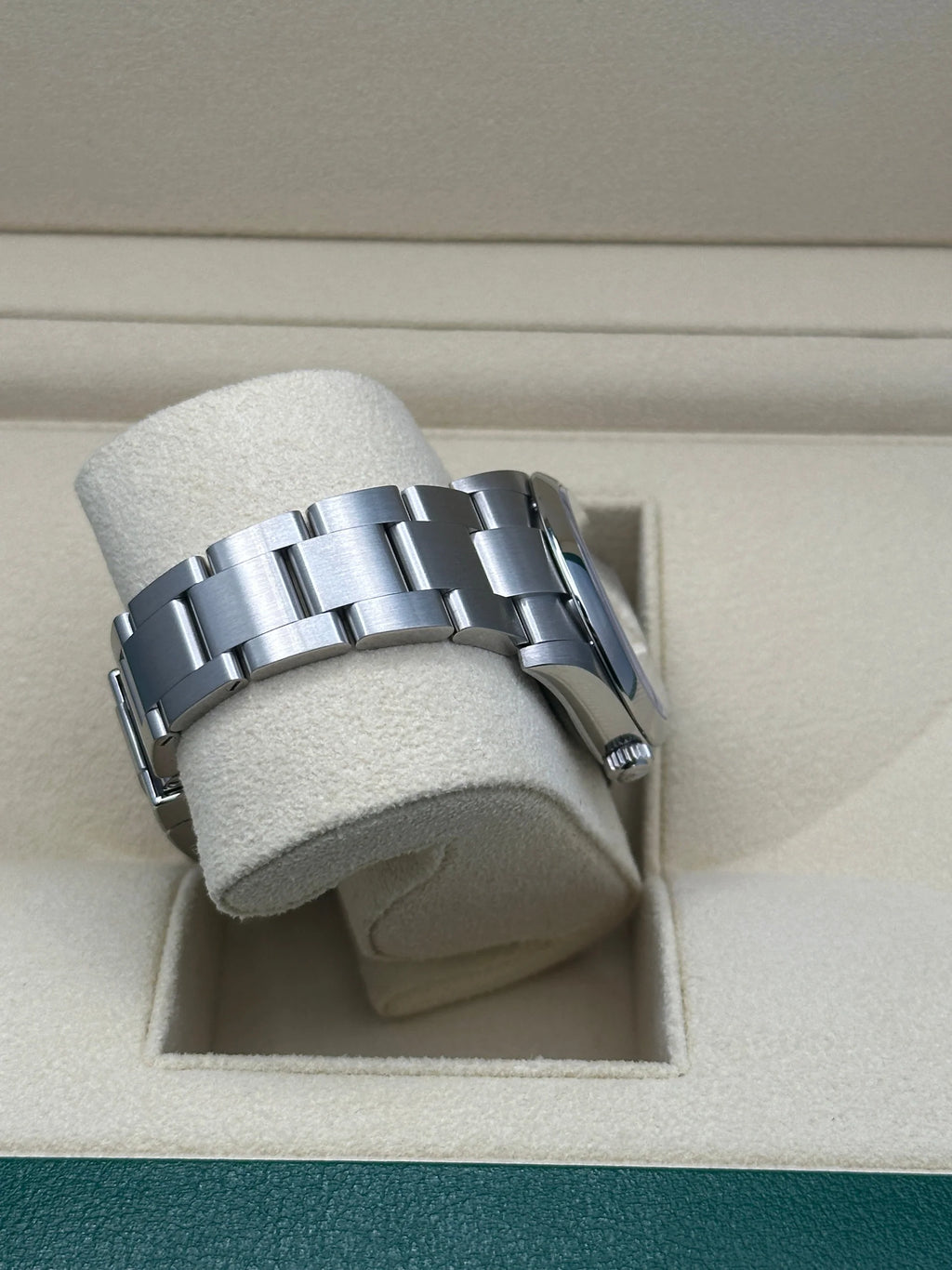【1:1 Super Clone】 Oyster Perpetual 34mm 124200-0009 Pink Dial Oyster Stainless Steel Bracelet Watch